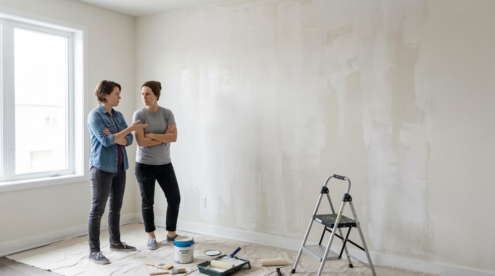 Depreciação e vida útil da pintura em imóvel alugado