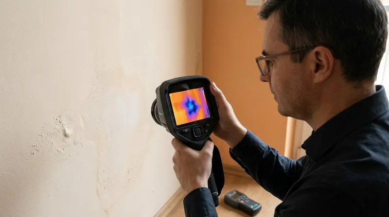 Uso de tecnologia infravermelha (termografia) para identificação de patologias ocultas em vistorias